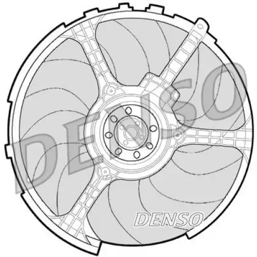 DENSO Fan Motoru DER09063