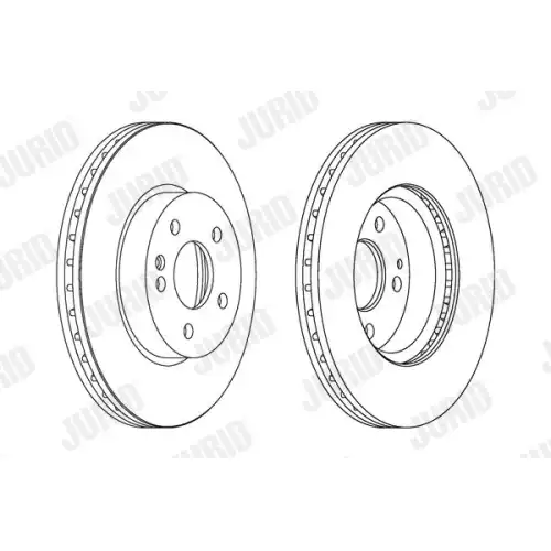 JURID Ön Fren Diski Adet 562392JC