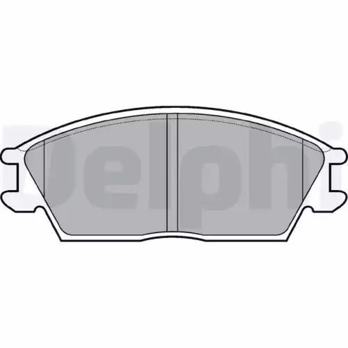 DELPHI Ön Fren Balatası LP704