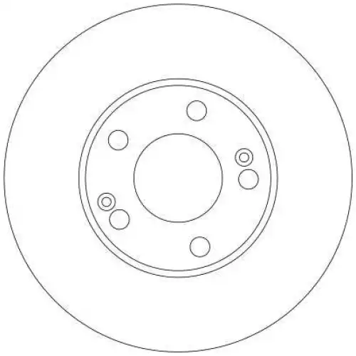 TRW Ön Fren Diski Havalı 276.5mm DF4291