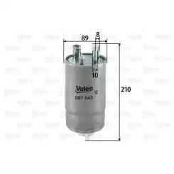 VALEO Yakıt Filtresi Mazot 587543