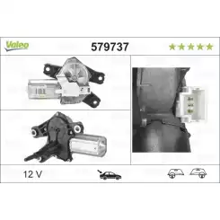 VALEO Arka Cam Silecek Motoru 579737