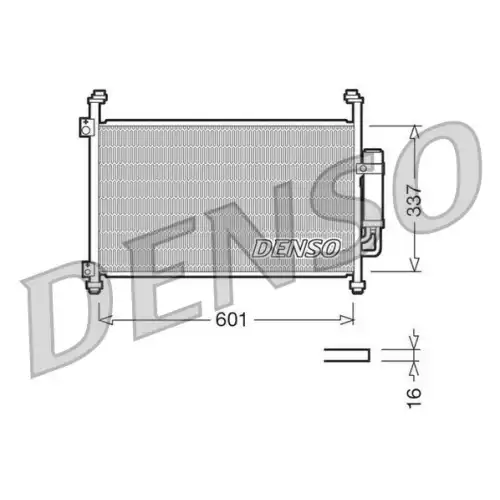 DENSO Klima Radyatörü Kondenser DCN40007