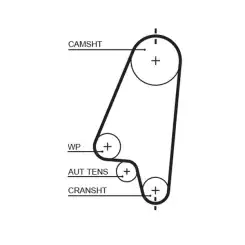 GATES Eksantrik Triger Kayışı 111-170 5310XS