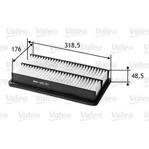 VALEO Hava Filtre 585147