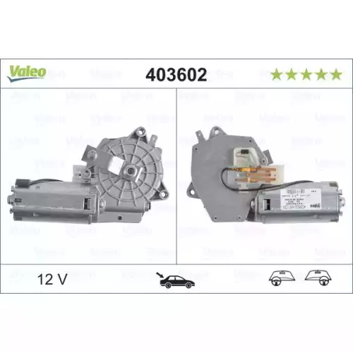 VALEO Arka Cam Silecek Motoru 403602