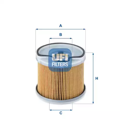 UFI Mazot Filtre 26.691.00