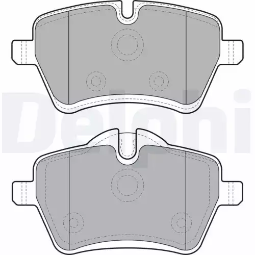 DELPHI Ön Fren Balatası Tk LP1985