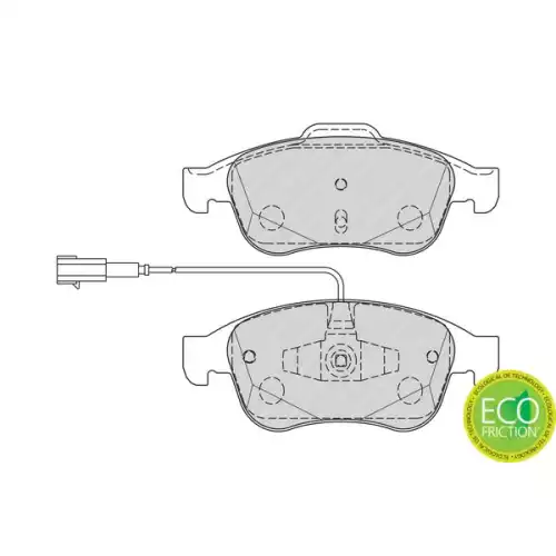 FERODO Ön Fren Balatası Tk FDB4331