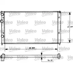 VALEO Motor Su Radyatörü Manuel Klimalı 731268