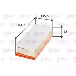 VALEO Hava Filtre Süngerli 585028