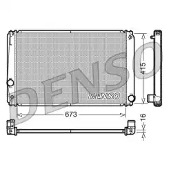 DENSO Motor Su Radyatörü DRM50051