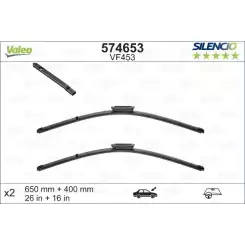 VALEO Silecek Süpürgesi Seti X Trem 650 400mm Flat Blade 574653