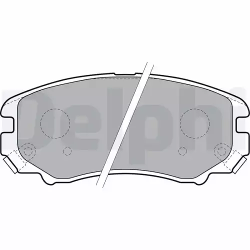 DELPHI Ön Fren Balatası Tk LP1902