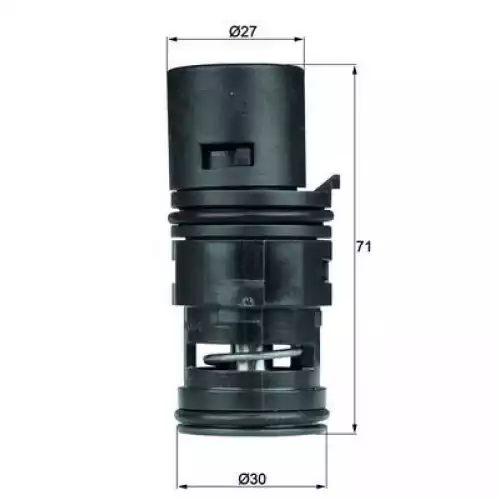 MAHLE Termostat Yağ Soğutucu TO780