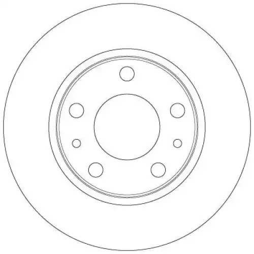 TRW Ön Fren Diski DF6412