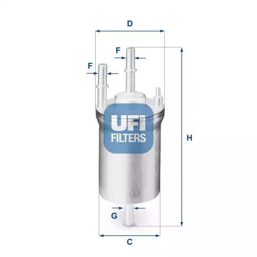 UFI Yakıt Filtre 31.833.00