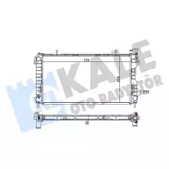 KALE Motor Su Radyatörü 349400