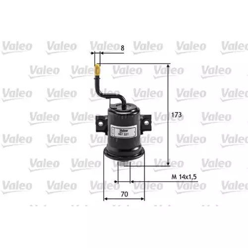 VALEO Yakıt Filtre Benzin 587221