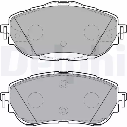 DELPHI Ön Fren Balatası Tk LP2691