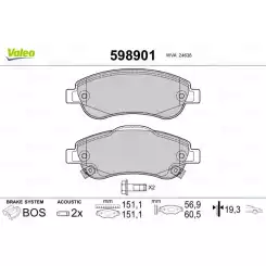 VALEO Ön Fren Balatası Tk 598901