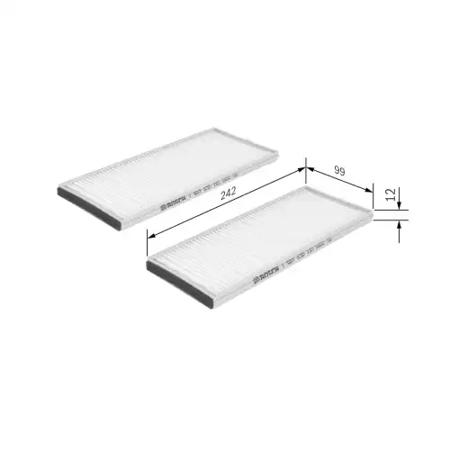 BOSCH Polen Filtre 1987432161