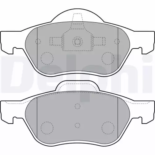DELPHI Ön Fren Balatası LP1714