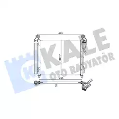 KALE Klima Radyatörü Kondanser 380100