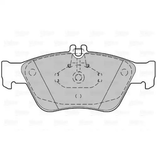 VALEO Ön Fren Balatası Tk 598357