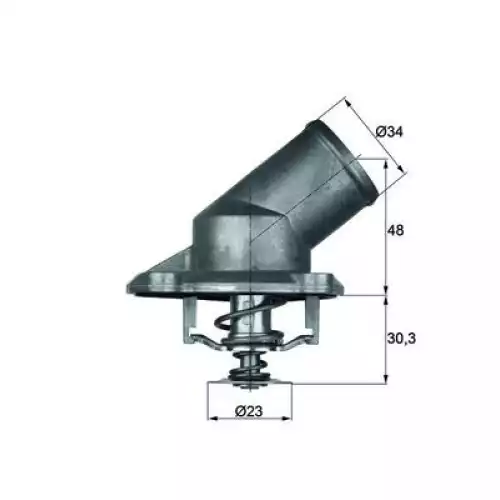 MAHLE Termostat 92°C TI22492