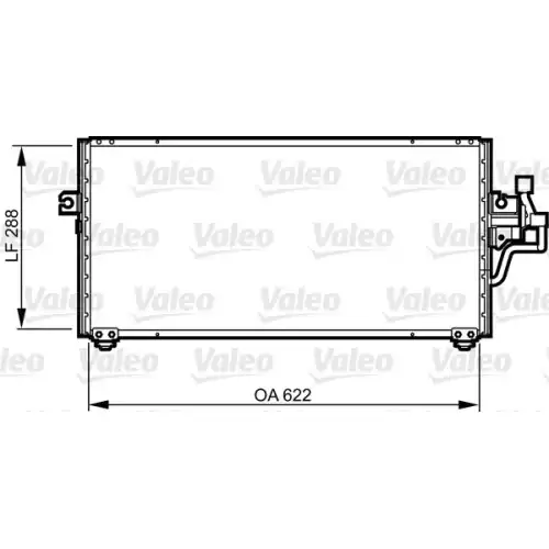VALEO Klima Radyatörü Kondenser 814303