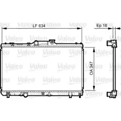 VALEO Motor Su Radyatörü Manuel 731441