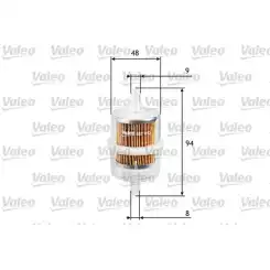 VALEO Yakıt Filtre Benzin 587013