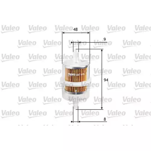 VALEO Yakıt Filtre Benzin 587013