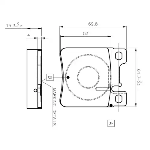 BOSCH Arka Fren Balatası Tk 0986TB2022