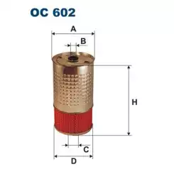 FILTRON Yağ Filtre OC602