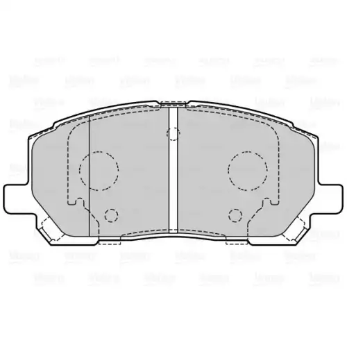 VALEO Ön Fren Balatası Tk 670101