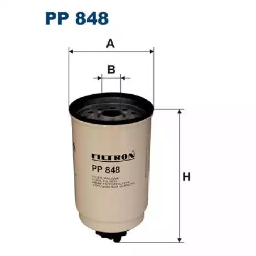 FILTRON Yakıt Filtre PP848