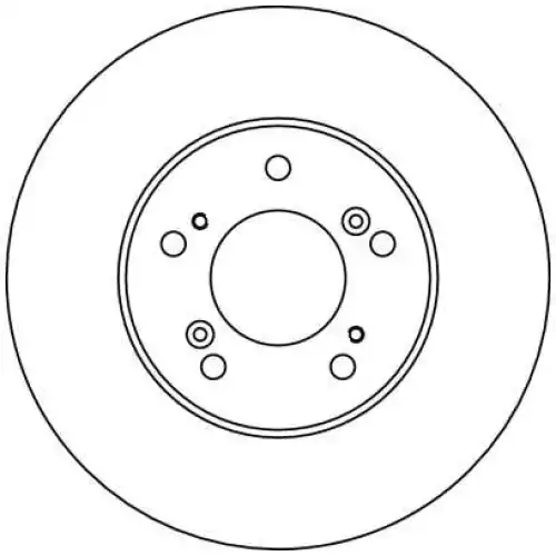 TRW Ön Fren Diski Havalı 282.5mm Takım DF4028