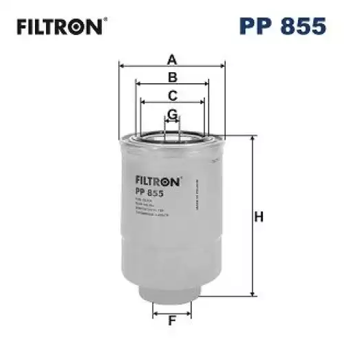 FILTRON Yakıt Filtre PP855