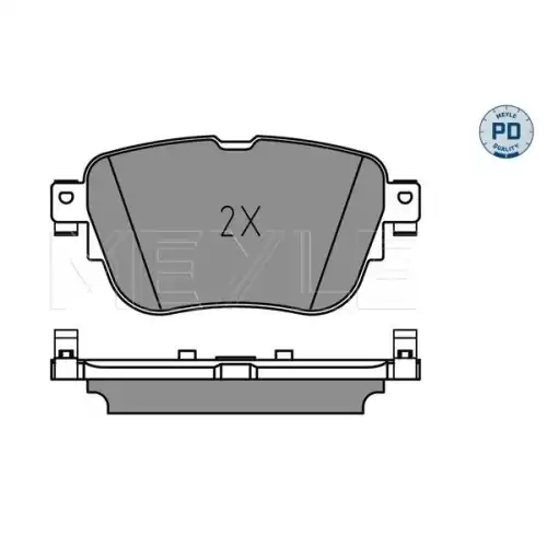 MEYLE Arka Fren Balatası 0252243716PD