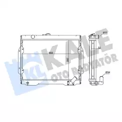 KALE Motor Su Radyatörü 345985