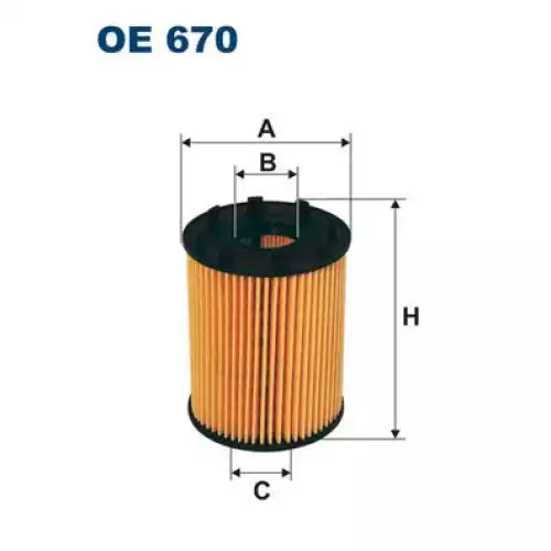 FILTRON Yağ Filtre OE670