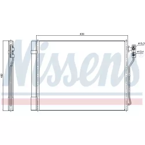 NISSENS Klima Radyatörü 940370