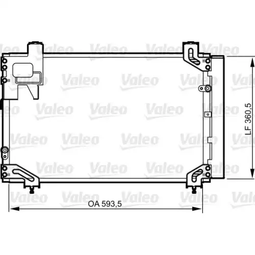 VALEO Klima Radyatörü Kondenser 814271