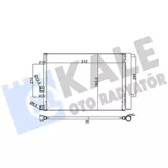 KALE Klima Radyatörü Kondanser 386500