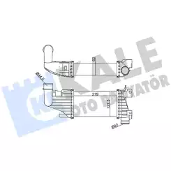 KALE Turbo Radyatörü İntercooler 345025