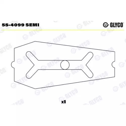 GLYCO Piston Kol Burcu Adet 55-4099 SEMI