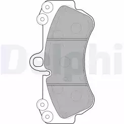 DELPHI Ön Fren Balatası Tk LP2057