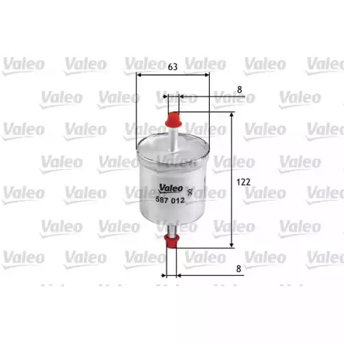 VALEO Yakıt Filtre Benzin 587012